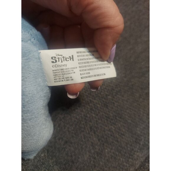 Disney Lilo & Stitch Holiday Plush Cuddly Stuffed Toy 8in Christmas Gift - Picture 10 of 10